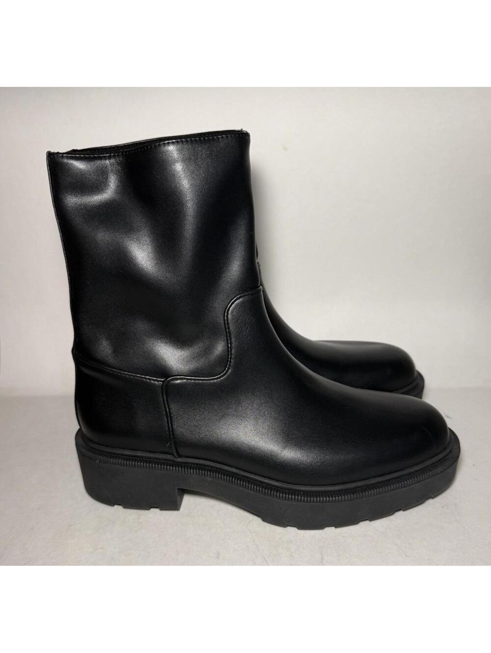 NORDSTROM Chelsea Boot Zipper Black